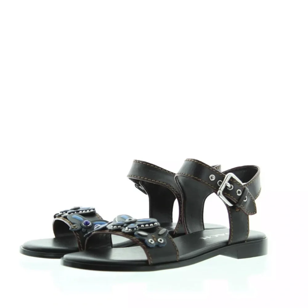 Coach Blue Butterfly Sandals - Picture 3 of 11